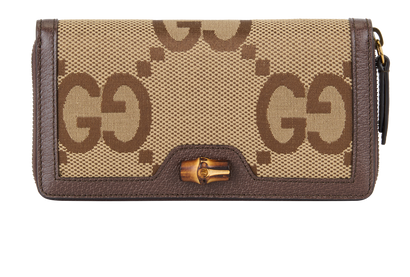 Gucci Diana Jumbo GG Continental Wallet, front view